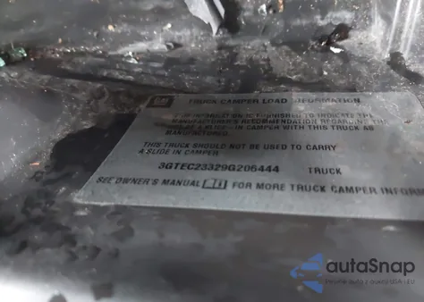 2009 GMC Sierra 1500 Xtra Fuel Economy from USA, damaged, VIN 3GTEC23329G206444